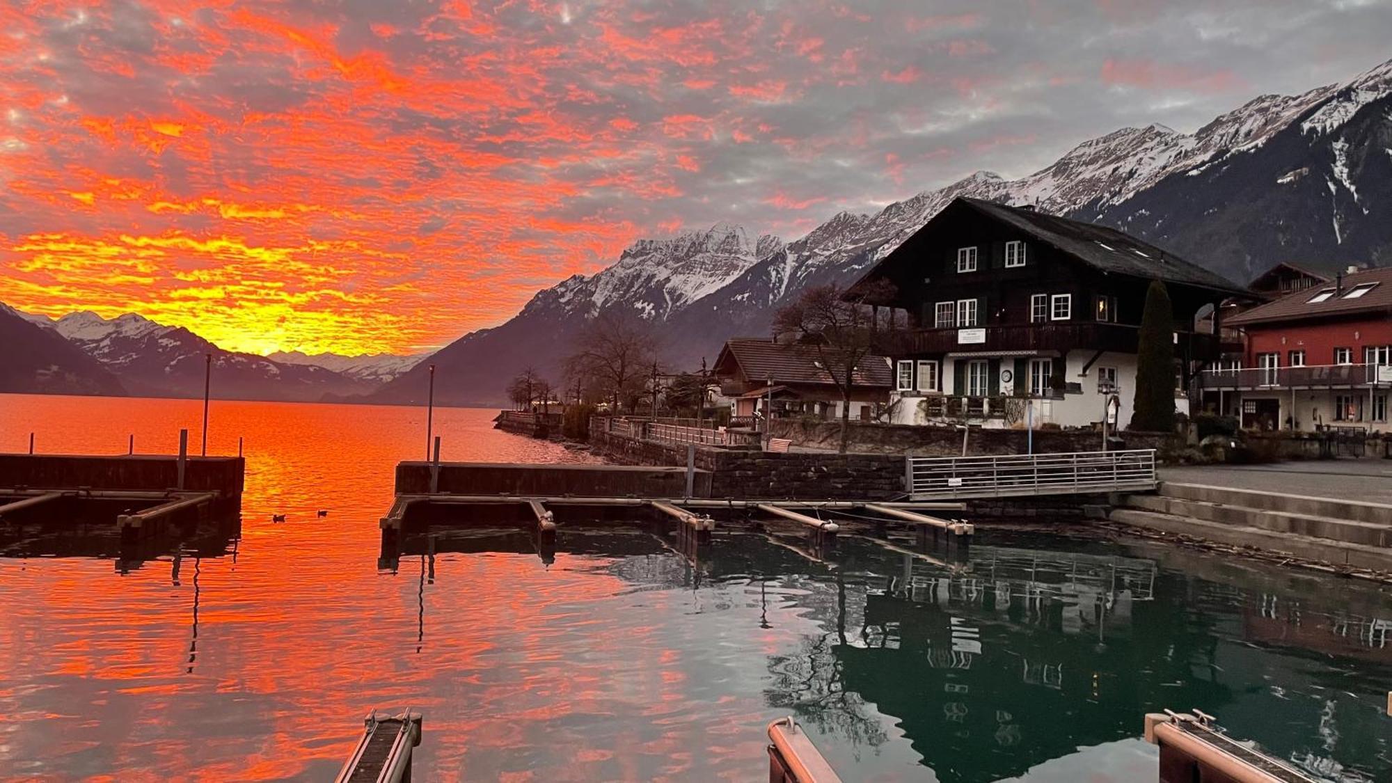 Chalet Romantica Carpe Diem Best View Best Location Brienz  Εξωτερικό φωτογραφία